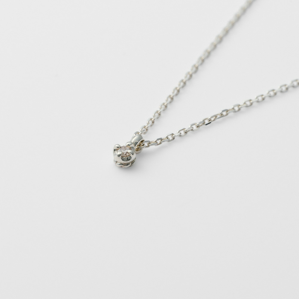 シルバーダイヤモンドネックレス（0.03 ct）｜ネックレス｜アガット