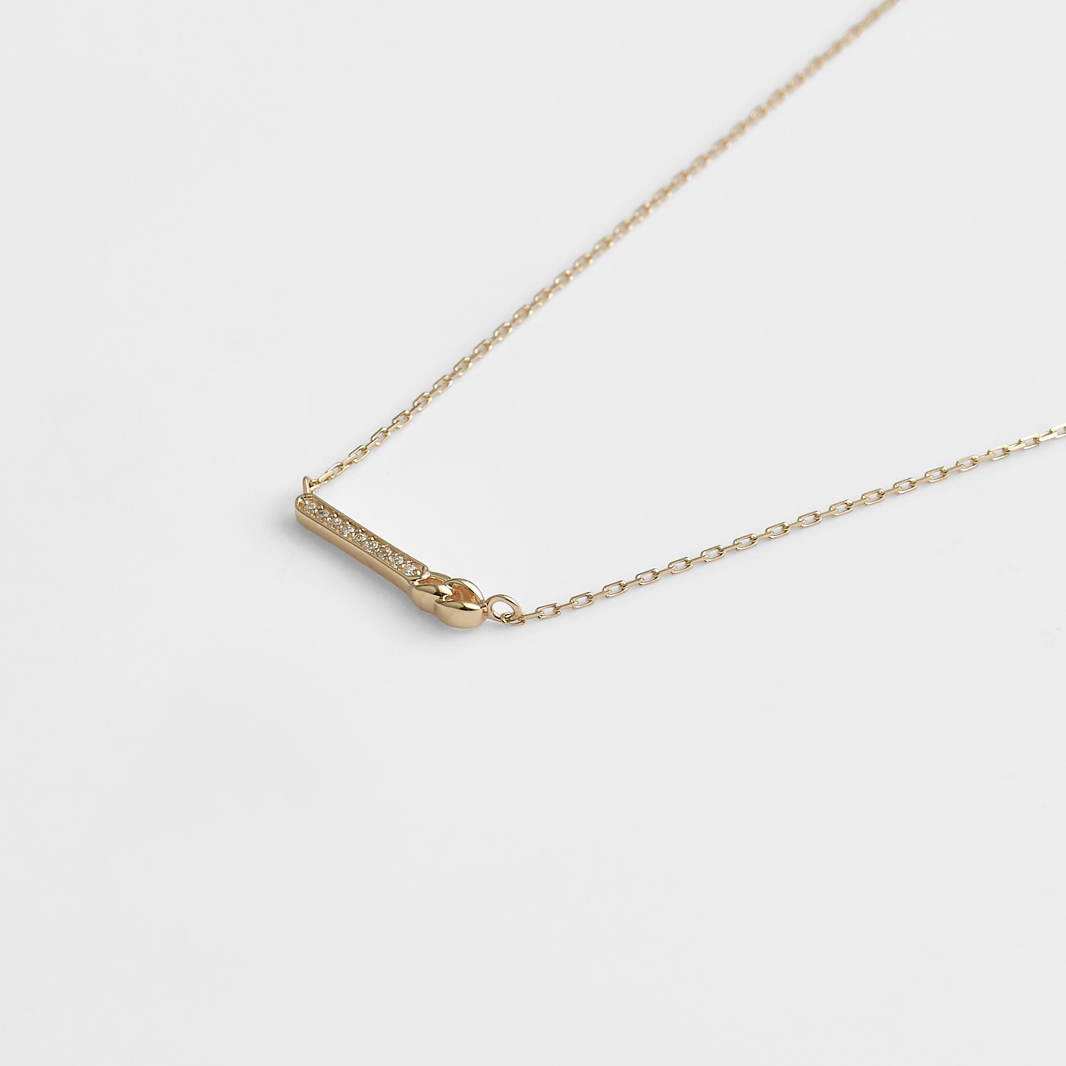 K10ダイヤモンドネックレス（0.01ct）｜ネックレス｜アガット 公式