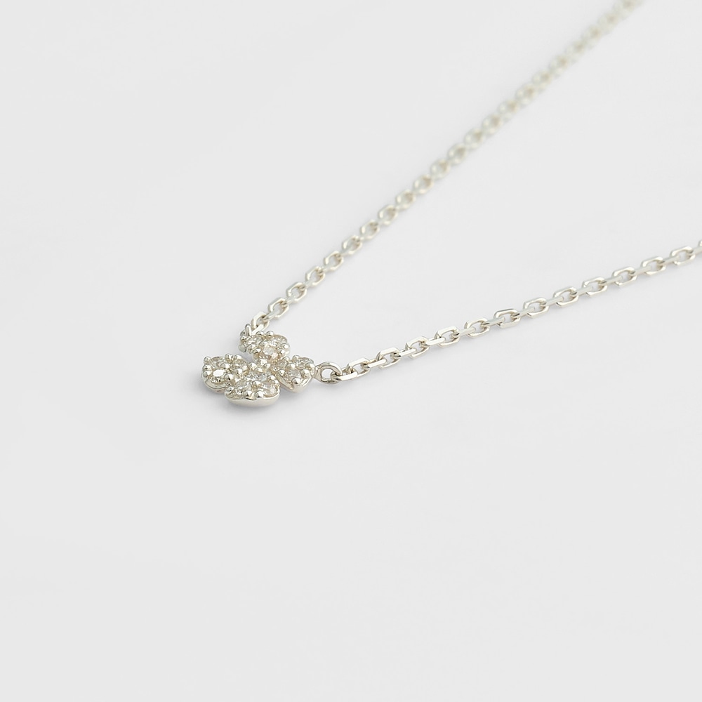 シルバーダイヤモンドネックレス（0.05ct）｜ネックレス｜アガット