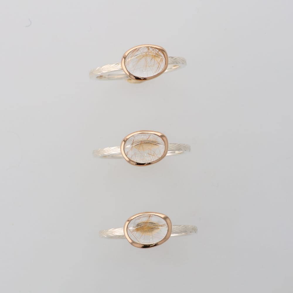 9.0号】シルバークォーツリング【Colors Ring Series】｜リング