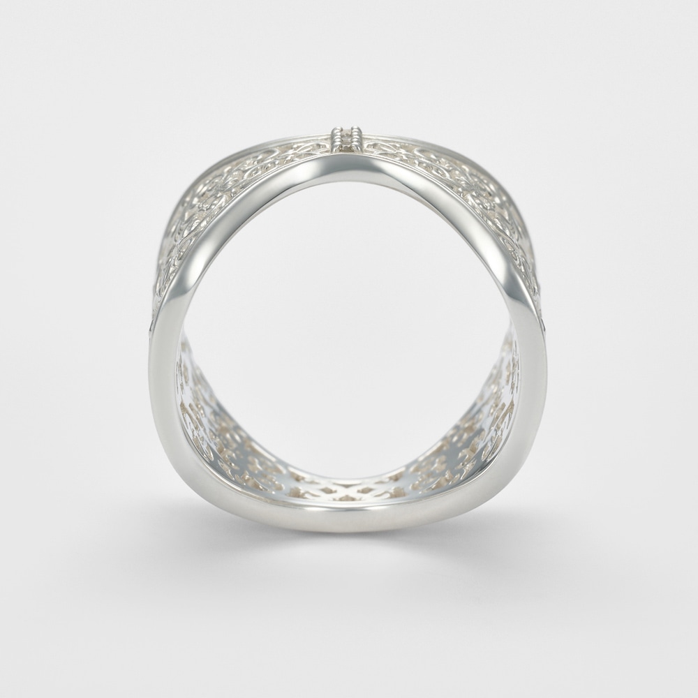 9.0号/11.0号/13.0号/15.0号】シルバーリング（0.01ct）【6/9発売