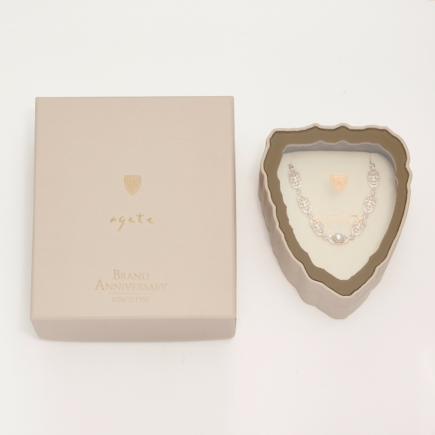 シルバー／パールブレスレット《アガット36周年》【6/9発売