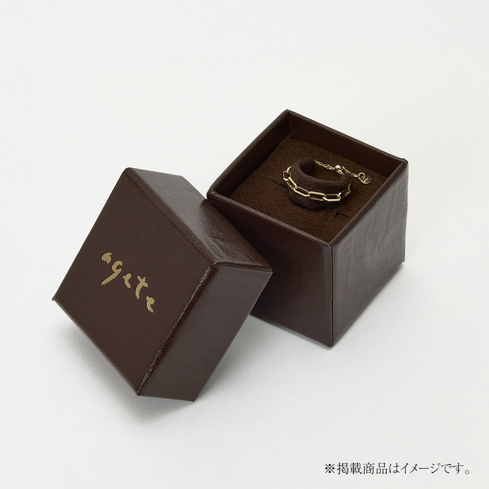 K10チェーンリング｜リング｜アガット 公式オンラインストア