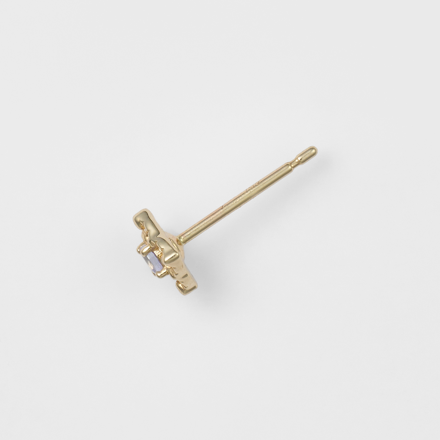 K10タンザナイトピアス（片耳用）｜シングルピアス｜アガット 公式