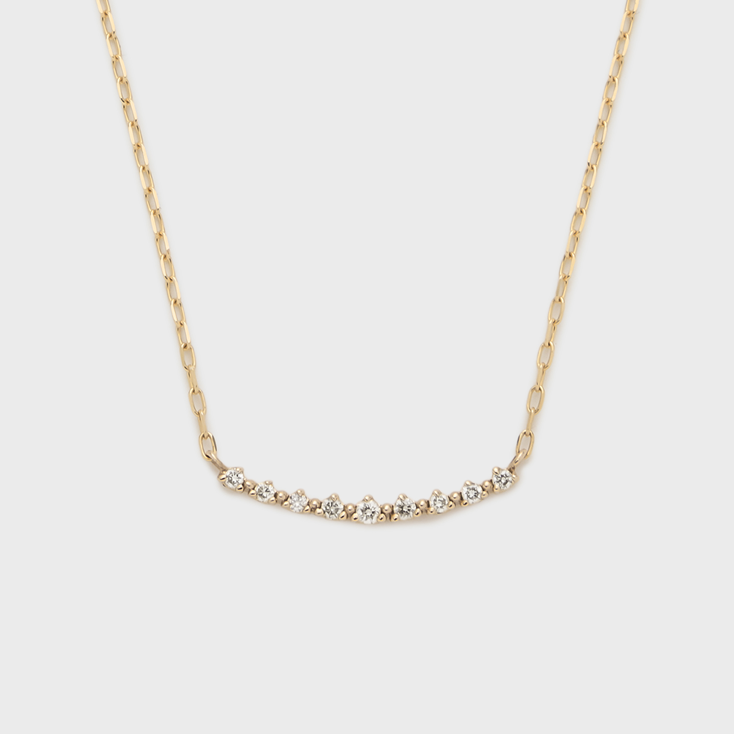 agate K10ダイヤモンドネックレス K10ダイヤモンドネックレス｜ネックレス｜アガット 公式オンラインストア
