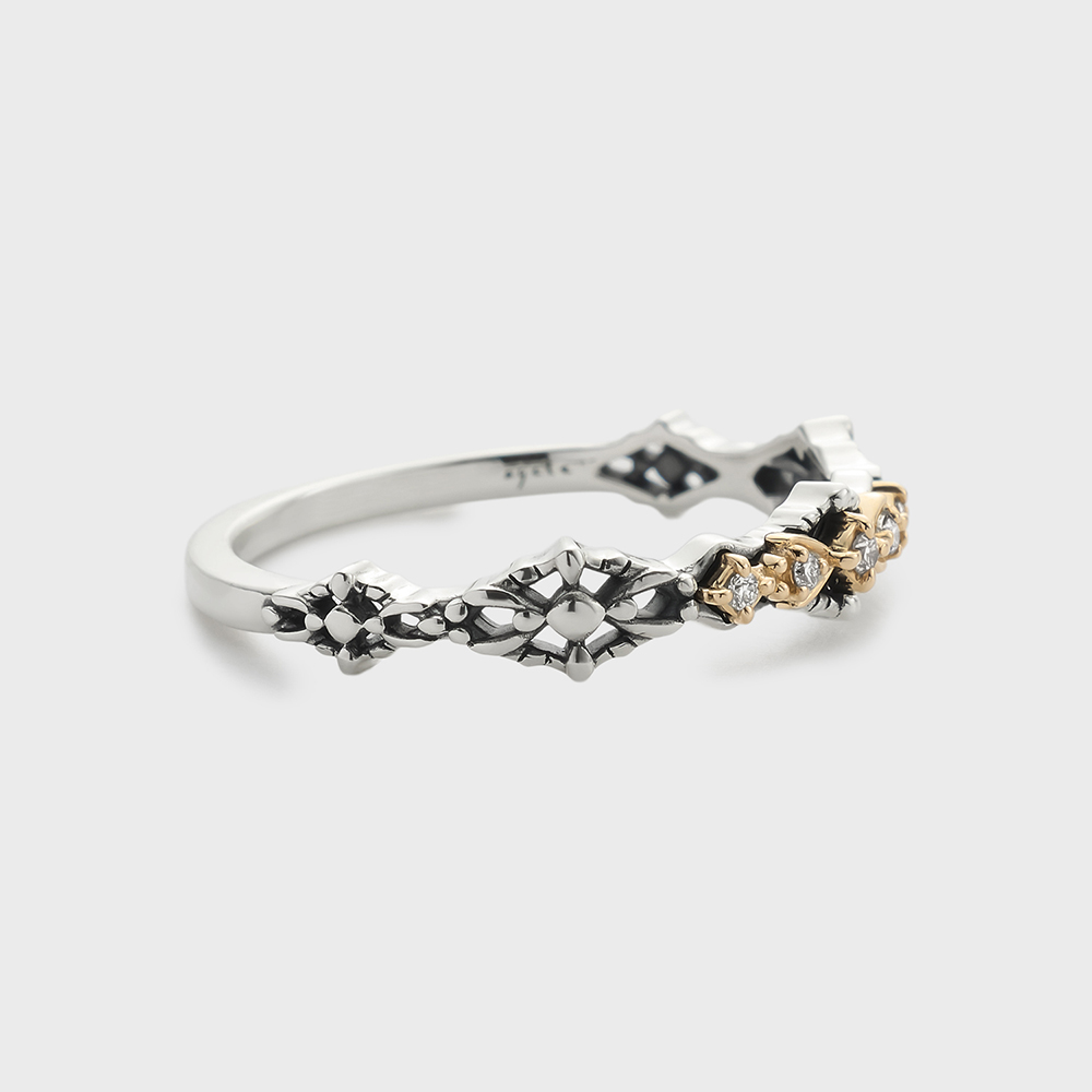 シルバー／K10ダイヤモンドリング（0.02ct）｜リング｜アガット 公式