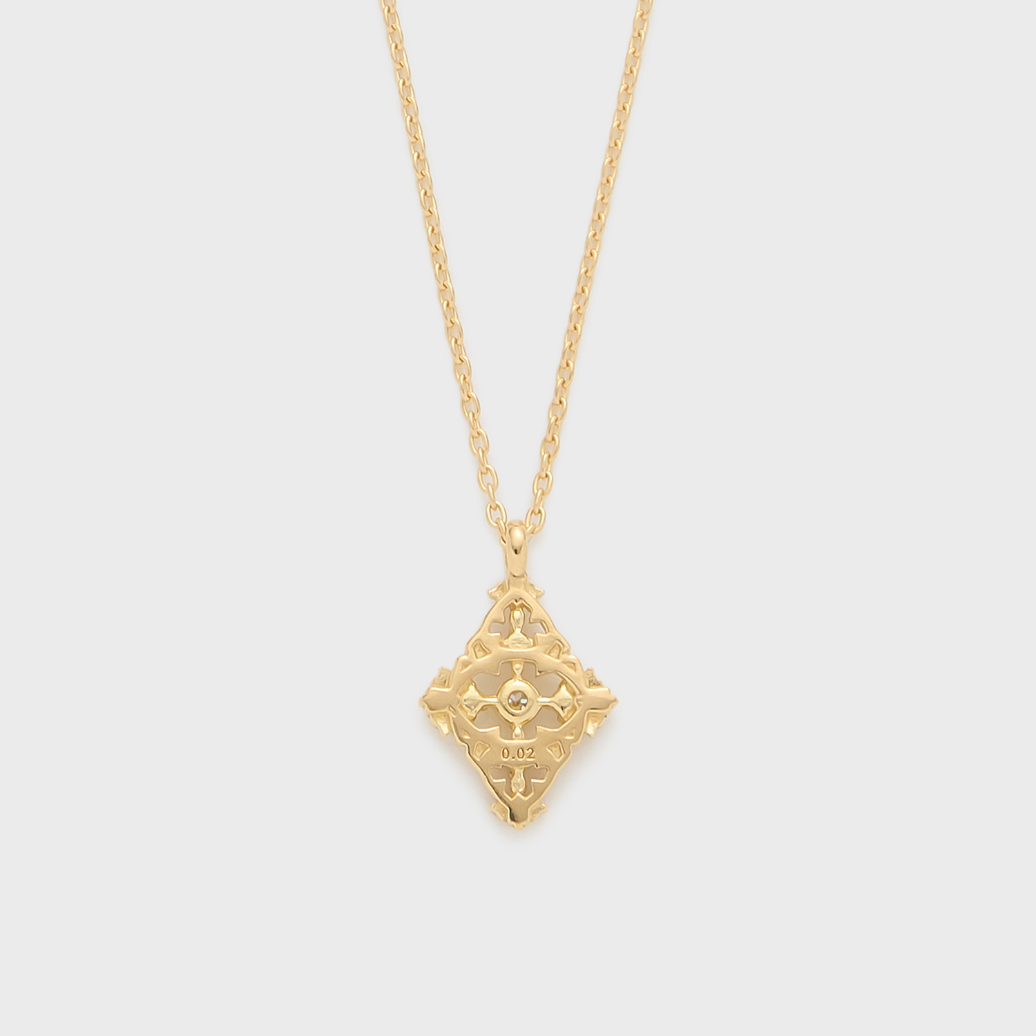 K18ダイヤモンドネックレス（0.02ct）｜ネックレス｜アガット 公式