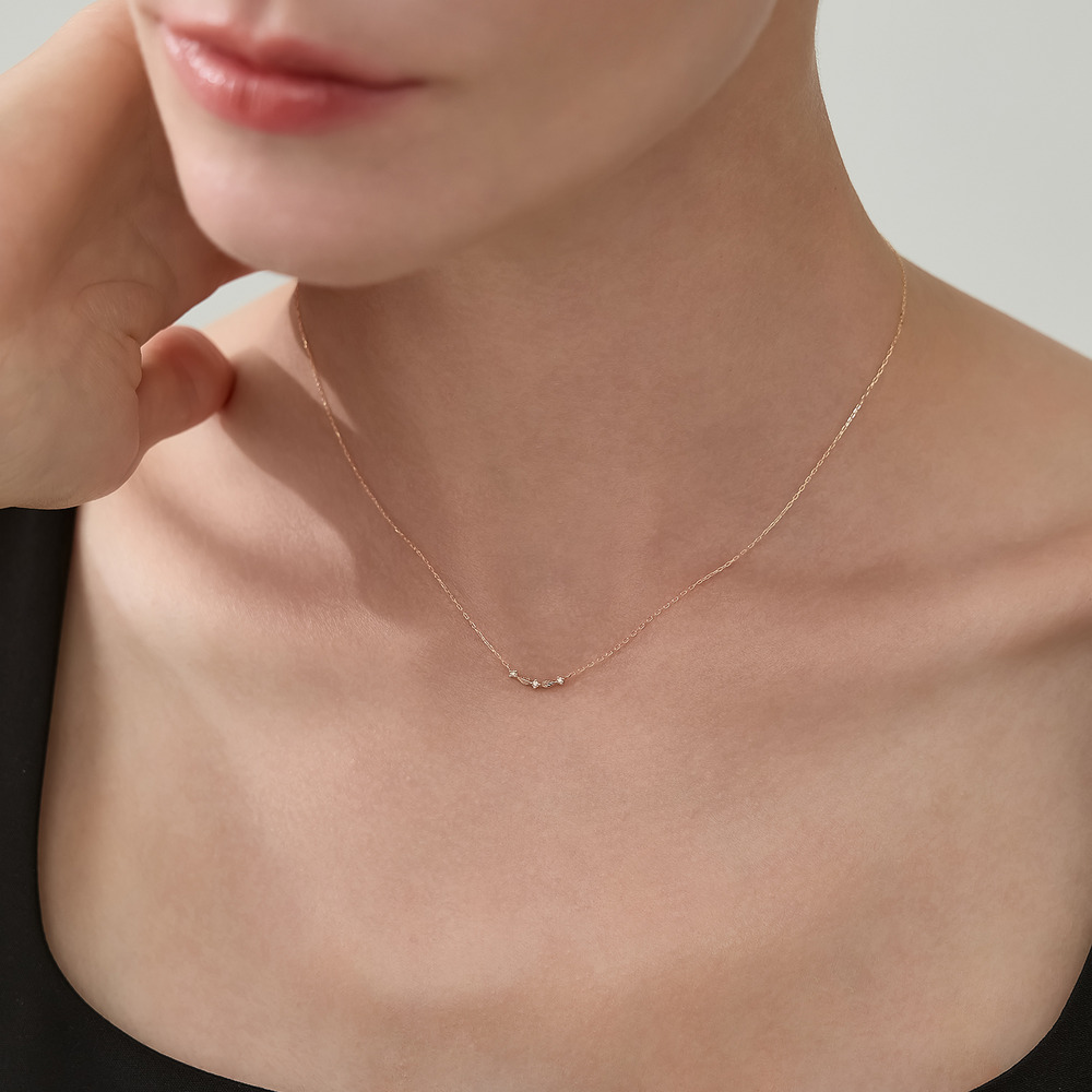 K5ダイヤモンドネックレス（0.02ct）｜ネックレス｜アガット 公式