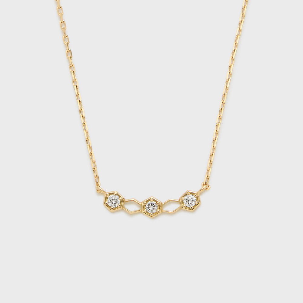 K18ダイヤモンドネックレス（0.03ct）｜ネックレス｜アガット 公式