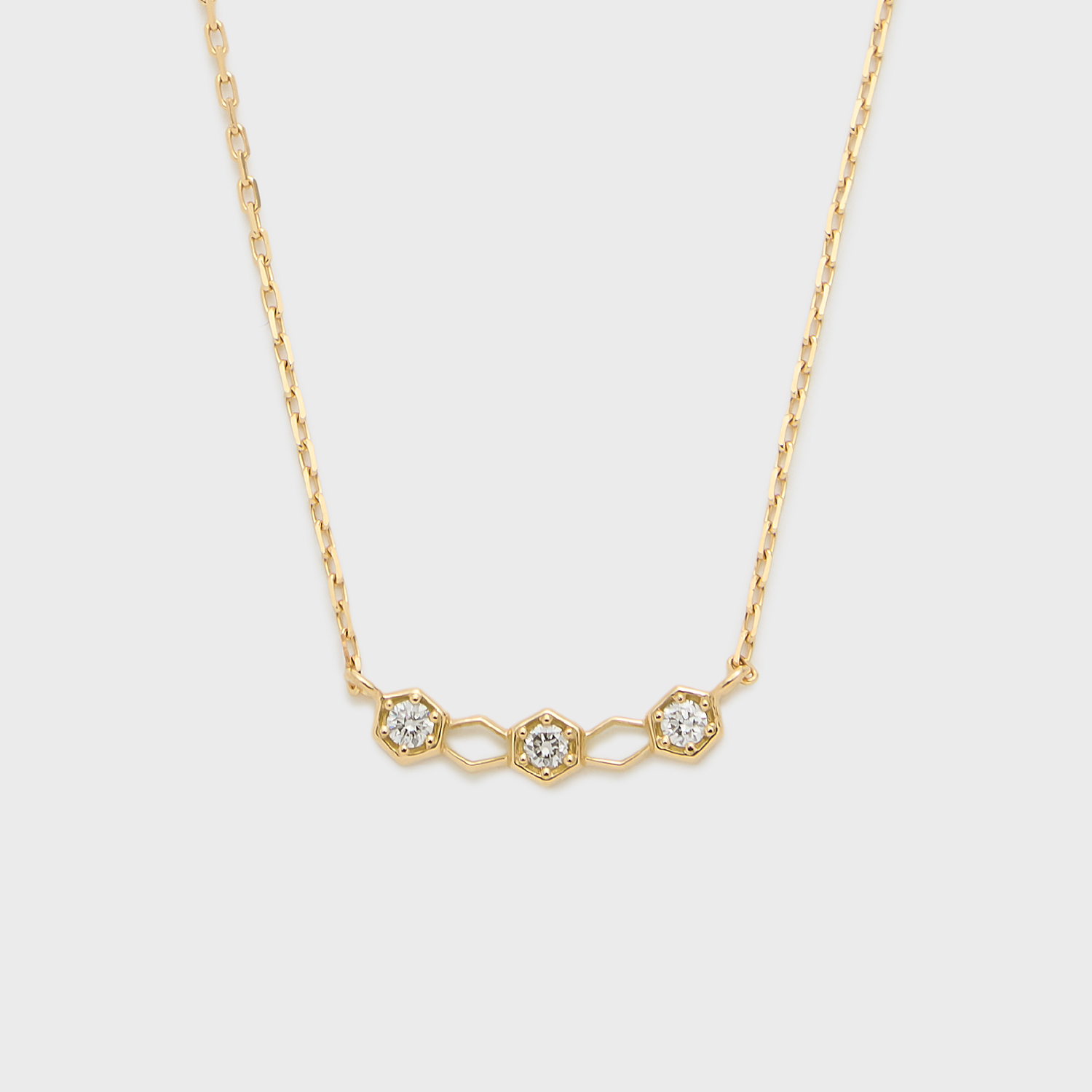 K18ダイヤモンドネックレス（0.03ct）｜ネックレス｜アガット 公式