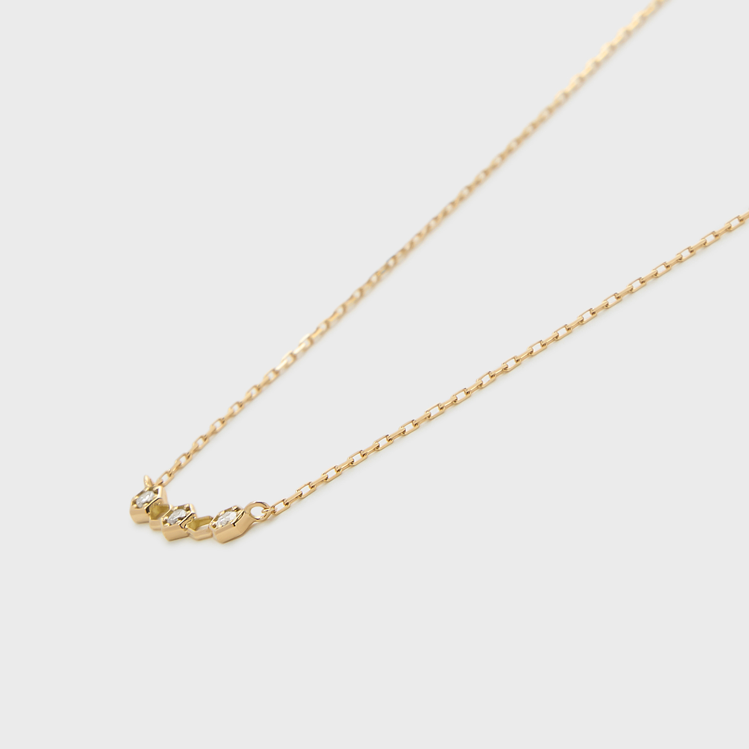 K18ダイヤモンドネックレス（0.03ct）｜ネックレス｜アガット 公式