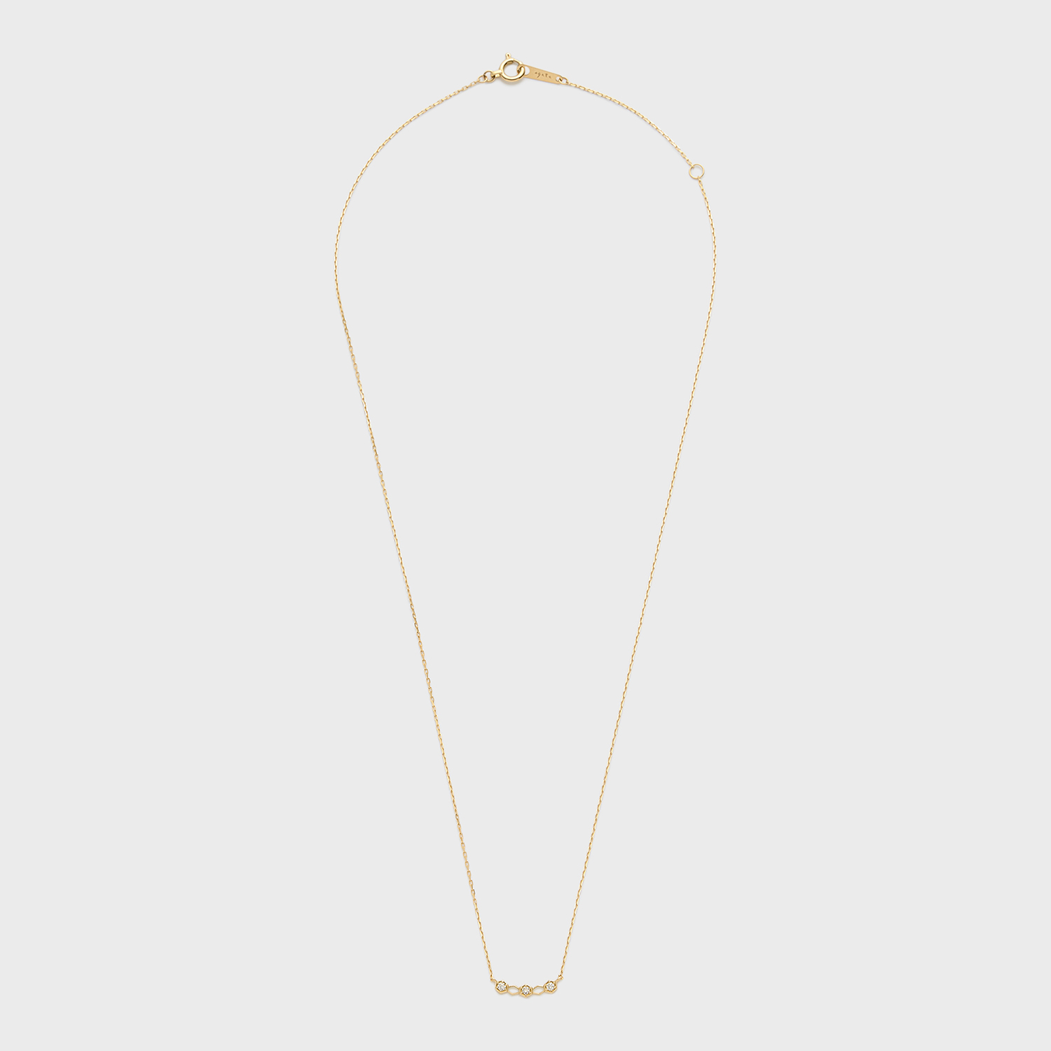 K18ダイヤモンドネックレス（0.03ct）｜ネックレス｜アガット 公式