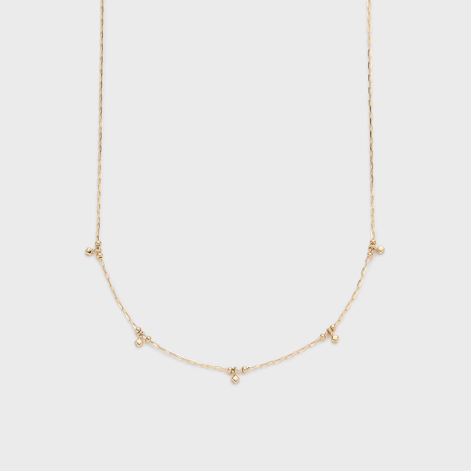 K10ダイヤモンドネックレス（0.04ct）｜ネックレス｜アガット 公式