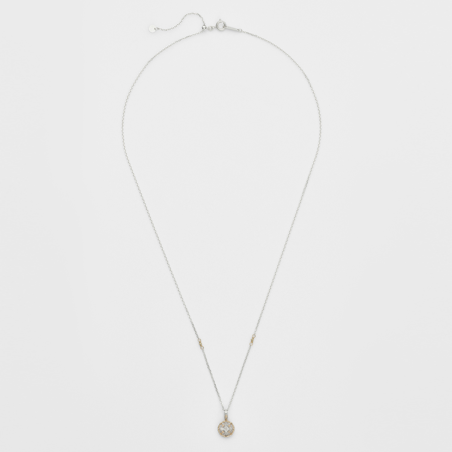 Limited Edition》シルバー／K10ダイヤモンドネックレス（0.05ct）【10