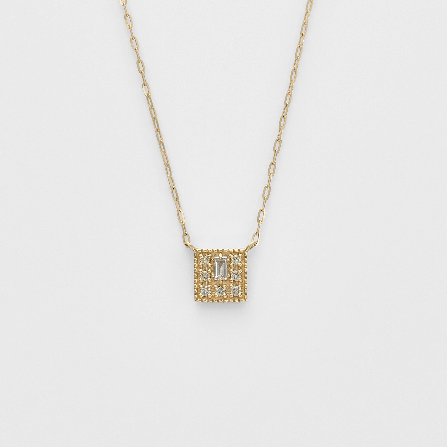 Limited Edition》K10ダイヤモンドネックレス（0.06ct）【10／1発売