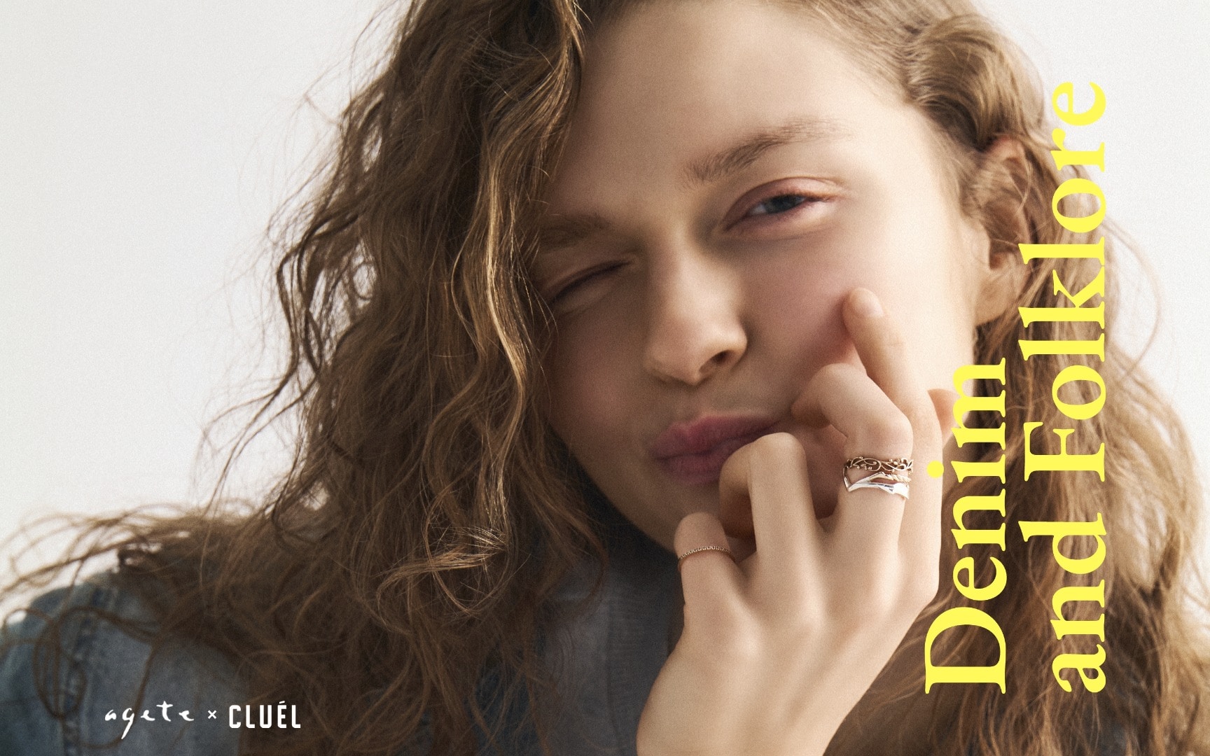 CLUÉL magazine Presents… 《アガット》 Denim and Folklore